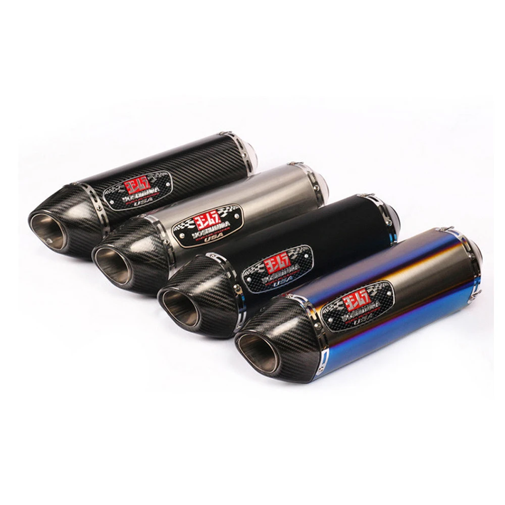 51MM Universal Yoshimura Carbon Fiber Moto Exhaust Muffler Pipe Escape For R1R3R25 GSXR750 Z900/1000 CBR1000 ETC R77 Exhaust
51MM Universal Yoshimura Carbon Fiber Moto Exhaust Muffler Pipe Escape For R1R3R25 GSXR750 Z900/1000 CBR1000 ETC R77 Exhaust