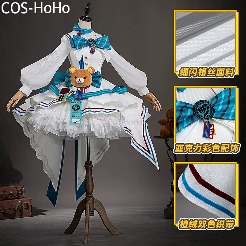 COS-HoHo Arknights Poca/Rosa Always With Me Game Suit Gorgeous Dress Uniform Cosplay Costume Halloween Party Outfit Women
COS-HoHo Arknights Poca/Rosa Always With Me Game Suit Gorgeous Dress Uniform Cosplay Costume Halloween Party Outfit Women