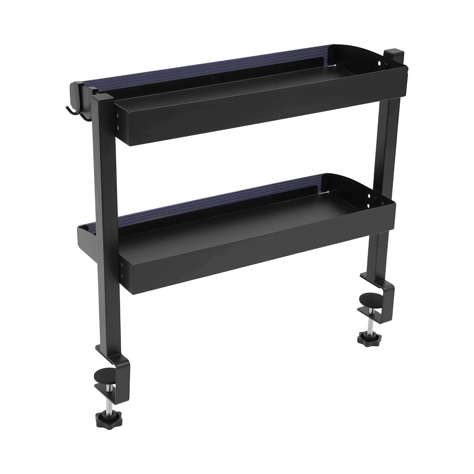 Настенный органайзер, настольная полка с креплением-зажимом, плавающие полки, 2-уровневая черная настольная полка для хранения, регулируемый зажим, книжная полка
Настенный органайзер, настольная полка с креплением-зажимом, плавающие полки, 2-уровневая черная настольная полка для хранения, регулируемый зажим, книжная полка