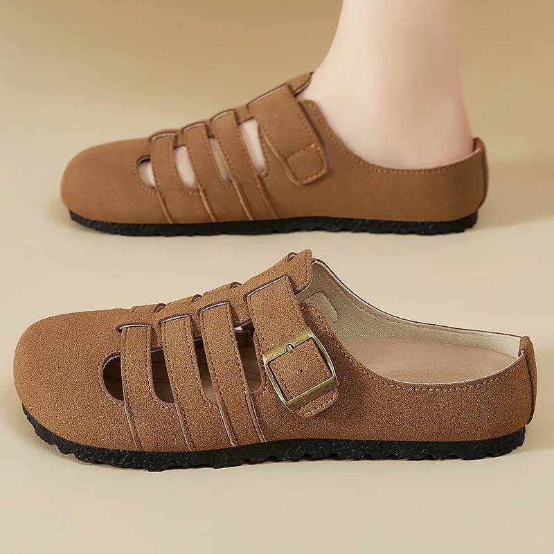 Summer Women's Breathable Hollow Out Closed-Toe Slides Casual Slip-On Anti-Slip Sandals
Summer Women's Breathable Hollow Out Closed-Toe Slides Casual Slip-On Anti-Slip Sandals