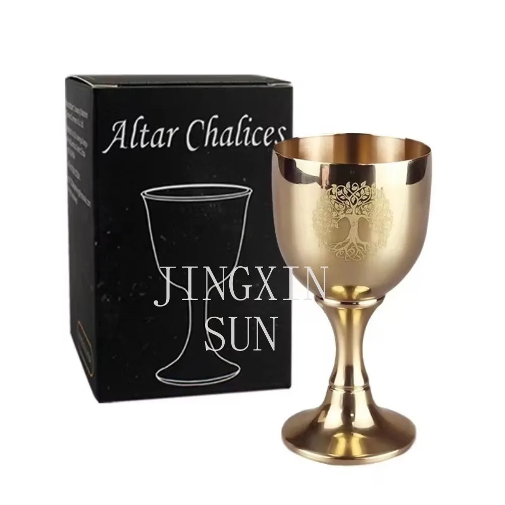 Латунная чаша и многоразовые чашки для причастия
Латунная чаша и многоразовые чашки для причастия