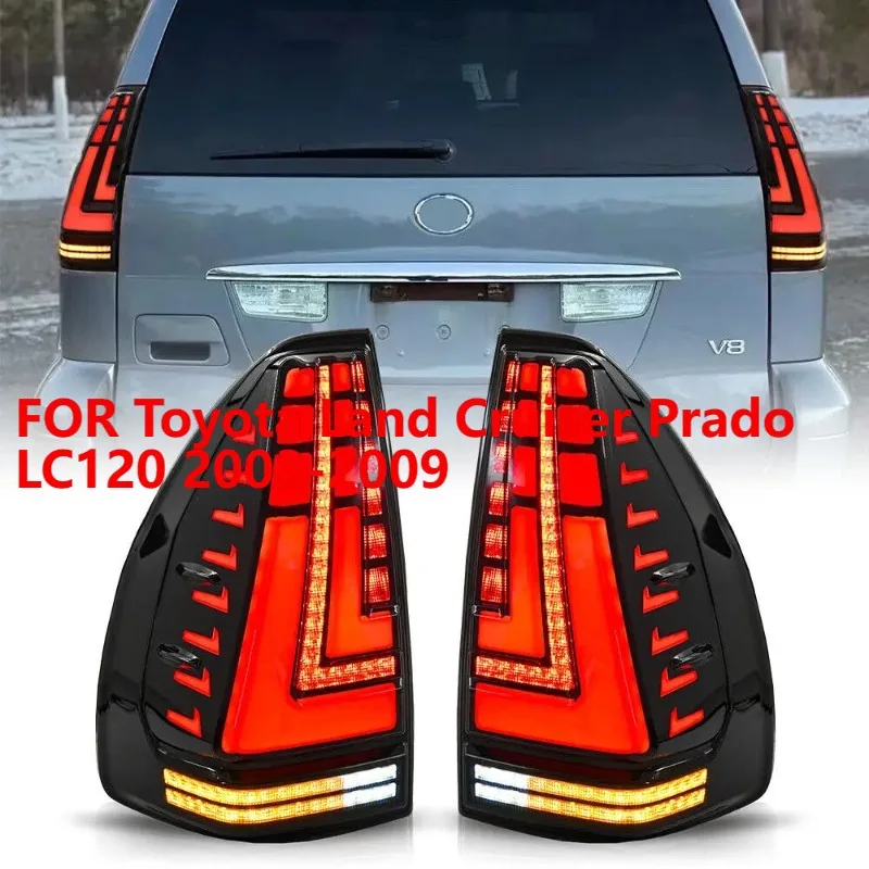 1Pair LED Tail Light For Toyota Land Cruiser Prado LC120 2003-2009, Plug and Play Brake Lamps
1Pair LED Tail Light For Toyota Land Cruiser Prado LC120 2003-2009, Plug and Play Brake Lamps