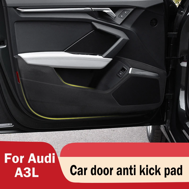 For Audi A3L 2021 Hatchback Version Leather Carbon Fiber Sticker Door Anti Kick Cover Door Sill Protection Mat
For Audi A3L 2021 Hatchback Version Leather Carbon Fiber Sticker Door Anti Kick Cover Door Sill Protection Mat
