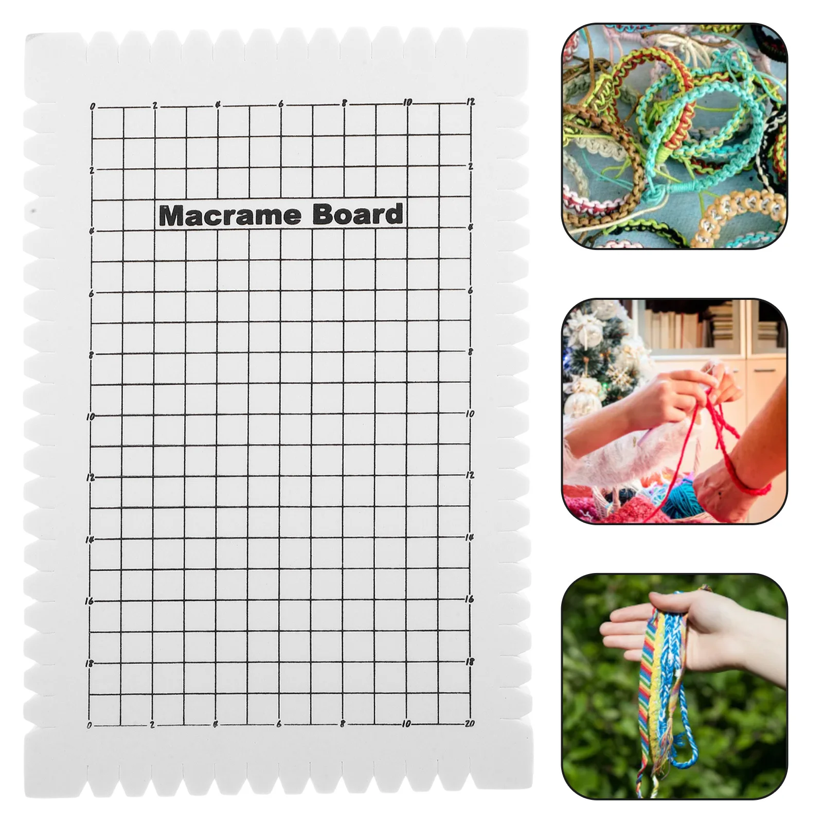 Foam Macrame Board 30X30Cm Grid Design For Knitting Crochet Weaving Crafts Braiding Blocking Mat Craft Project Board
Foam Macrame Board 30X30Cm Grid Design For Knitting Crochet Weaving Crafts Braiding Blocking Mat Craft Project Board
