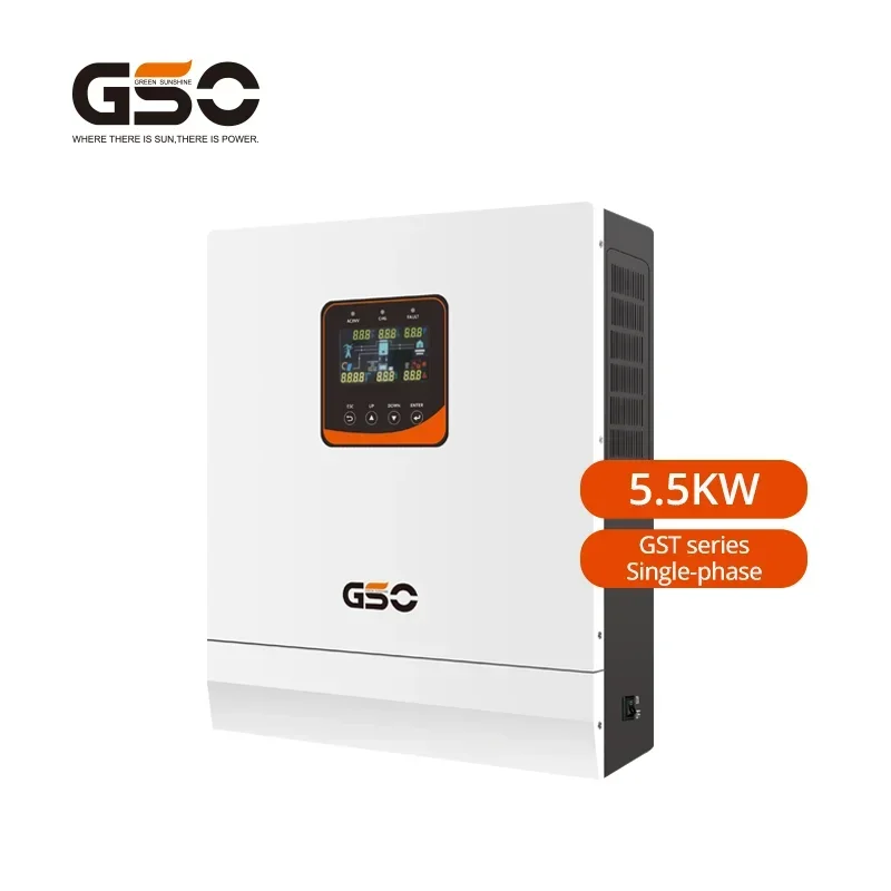 5.5kw Inverter off grid 48v 200vac 220vac 230vac Wall Mounted Solar on grid Inverter
5.5kw Inverter off grid 48v 200vac 220vac 230vac Wall Mounted Solar on grid Inverter
