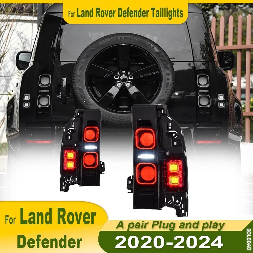 Car Styling LED Tail Lamp for Land Rover Defender 2020-2024 LED Tail Light DRL Brake Reverse Stop Lamp Automotive Accessories
Car Styling LED Tail Lamp for Land Rover Defender 2020-2024 LED Tail Light DRL Brake Reverse Stop Lamp Automotive Accessories