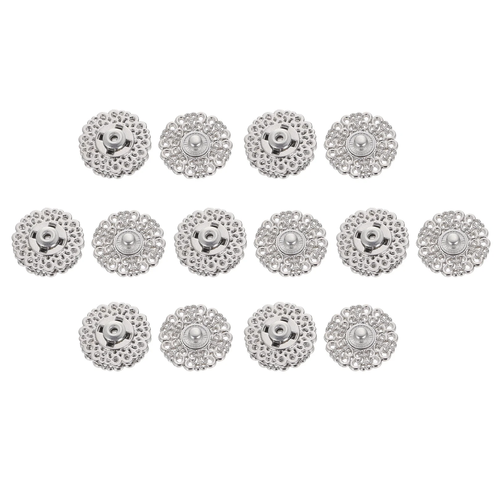 10Pairs Metal Snaps Fasteners Premium Material DIY Clothing Buttons for Jackets Sweaters Coats Decorative Handbag Clasp
10Pairs Metal Snaps Fasteners Premium Material DIY Clothing Buttons for Jackets Sweaters Coats Decorative Handbag Clasp