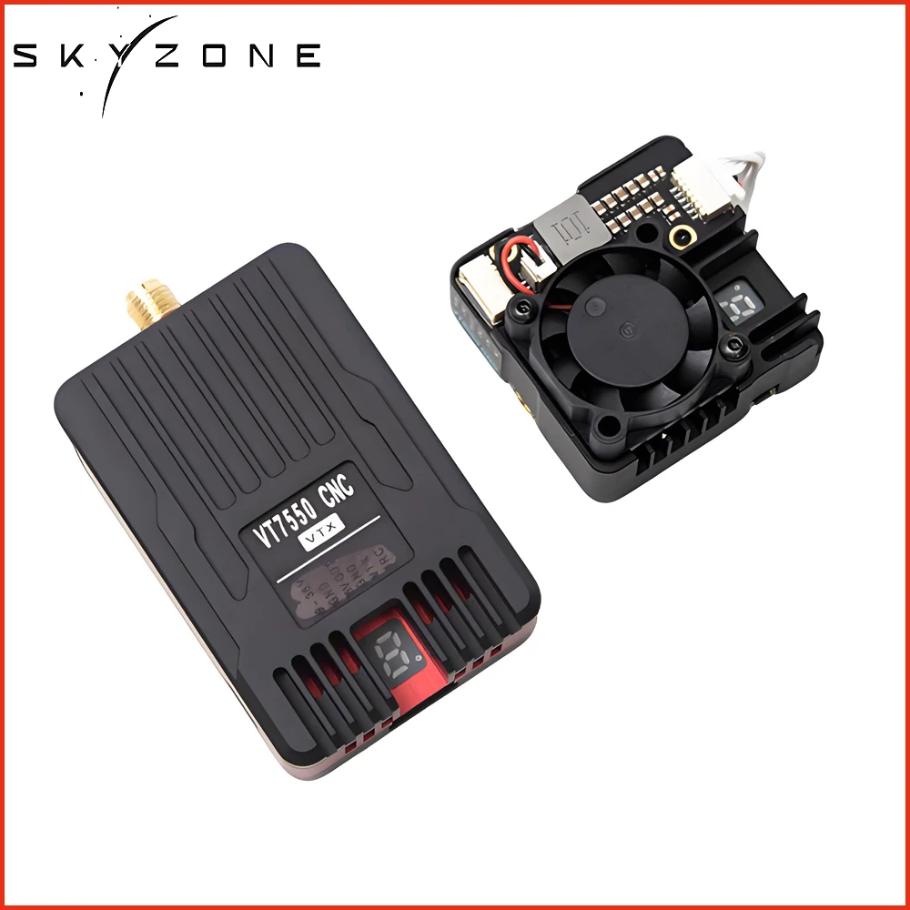 SKYZONE VT6550 CNC 6.5G 4W VTX/VT7550 CNC 7.5G 5W VTX and Mushroom V2 Antenna For RC Quadcopter FPV Goggles
SKYZONE VT6550 CNC 6.5G 4W VTX/VT7550 CNC 7.5G 5W VTX and Mushroom V2 Antenna For RC Quadcopter FPV Goggles