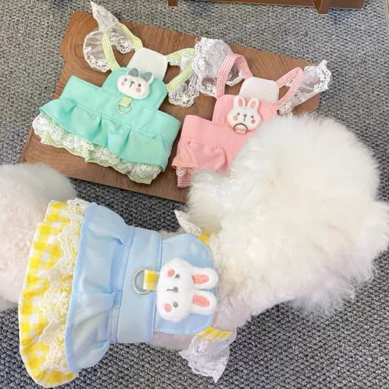 Pet Dog Clothes Princess Skirt Small Dog Teddy Bichon York Summer Thin Hanging Towing Rope
Pet Dog Clothes Princess Skirt Small Dog Teddy Bichon York Summer Thin Hanging Towing Rope