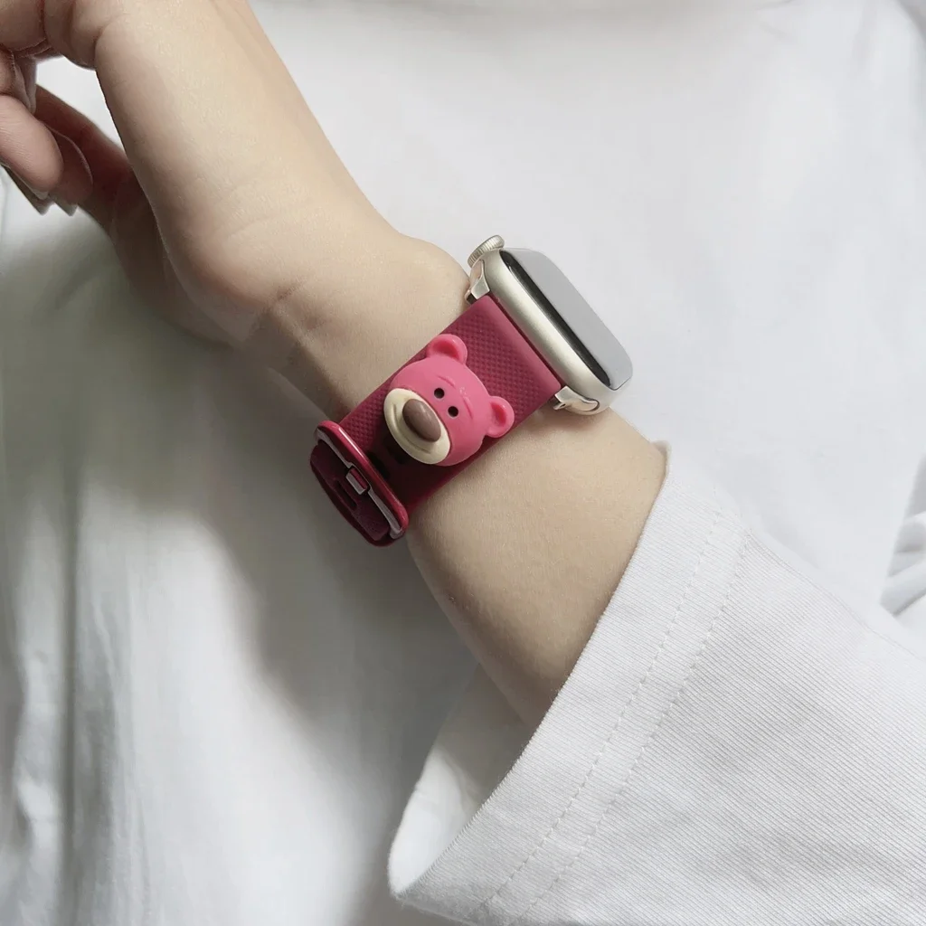 Excellent Silicone Strap For Apple Watch band women Series Ultra 10/9/8/7/6/5 1 Cartoon 38mm 40mm 41mm 42mm 44mm 45mm 46mm 49mm
Excellent Silicone Strap For Apple Watch band women Series Ultra 10/9/8/7/6/5 1 Cartoon 38mm 40mm 41mm 42mm 44mm 45mm 46mm 49mm