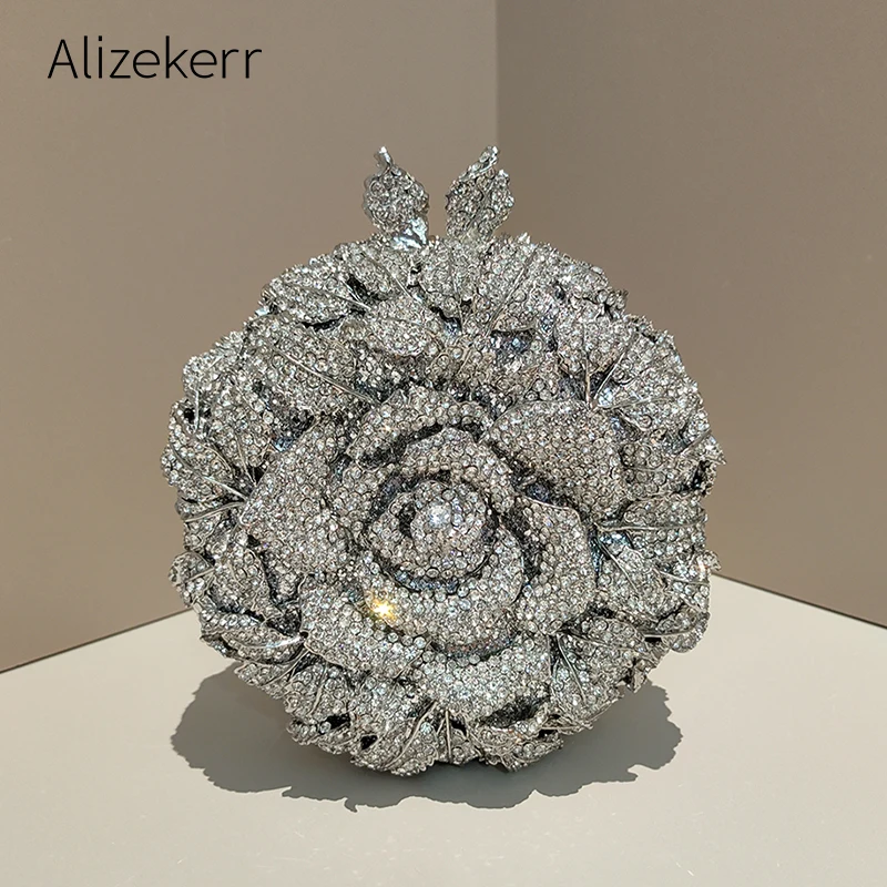 Alizekerr Camellia Shaped Rhinestone Evening Bags Women Gorgeous Diamond Flower Clutch Purses And Handbags Bridal Wedding Party
Alizekerr Camellia Shaped Rhinestone Evening Bags Women Gorgeous Diamond Flower Clutch Purses And Handbags Bridal Wedding Party