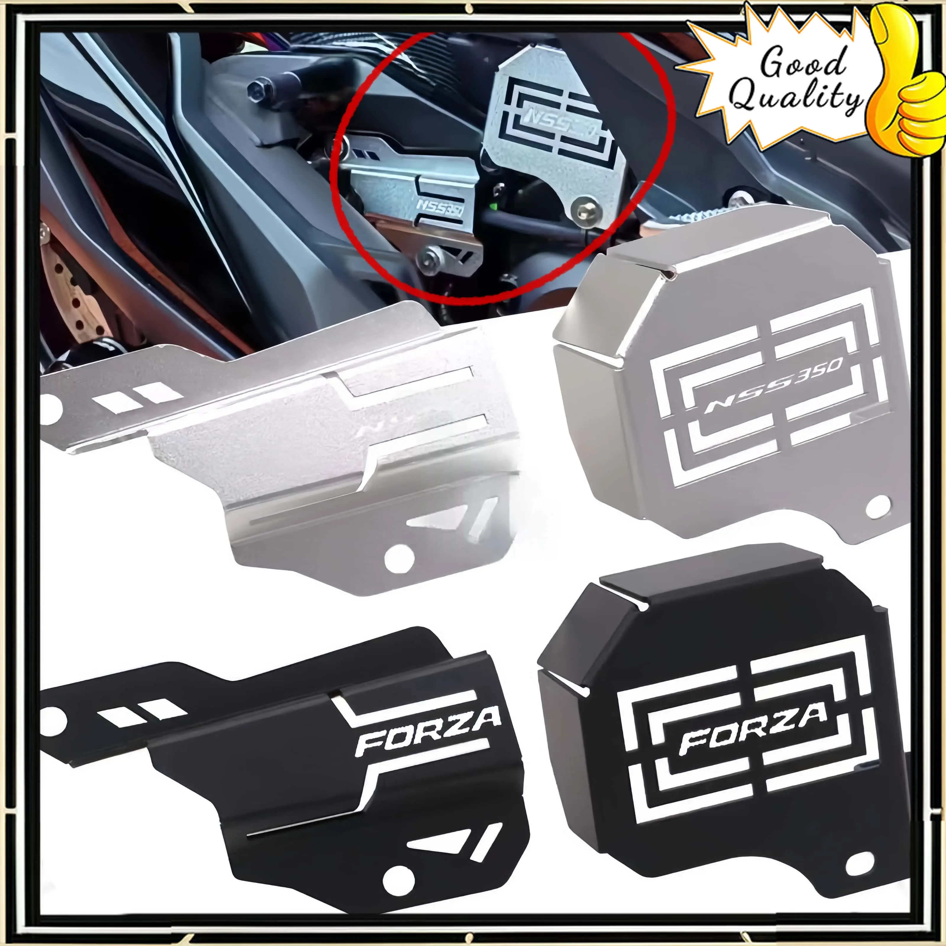 For Honda FORZA 350 NSS350 modification High-voltage package protection cover Rear wheel oil pipeline decorative cover
For Honda FORZA 350 NSS350 modification High-voltage package protection cover Rear wheel oil pipeline decorative cover