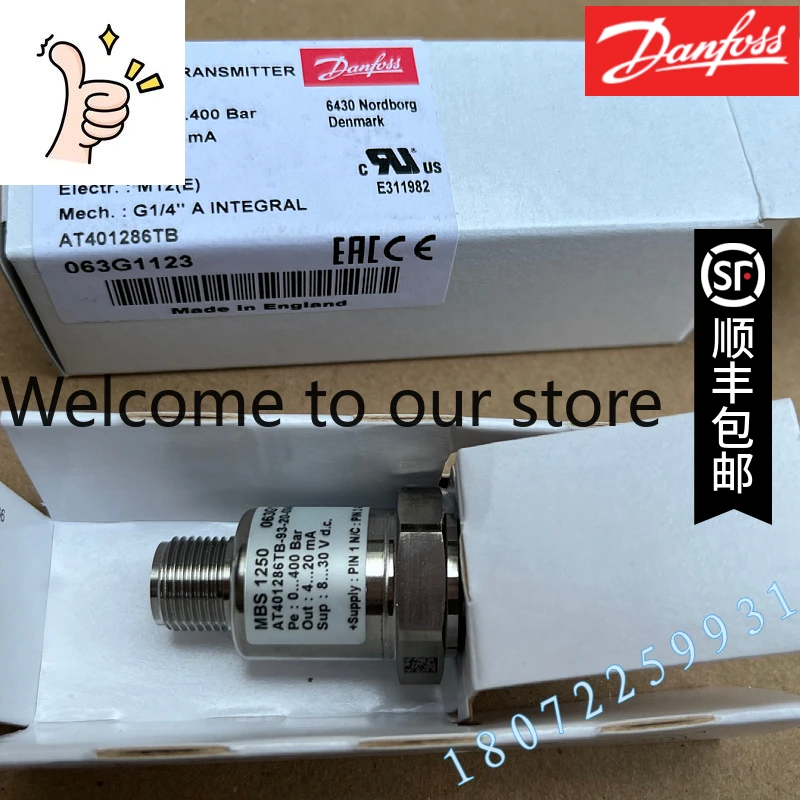 Original, Danfoss MBS 1250 0-250 Kg Range 4-20ma Output Pressure Sensor
Original, Danfoss MBS 1250 0-250 Kg Range 4-20ma Output Pressure Sensor