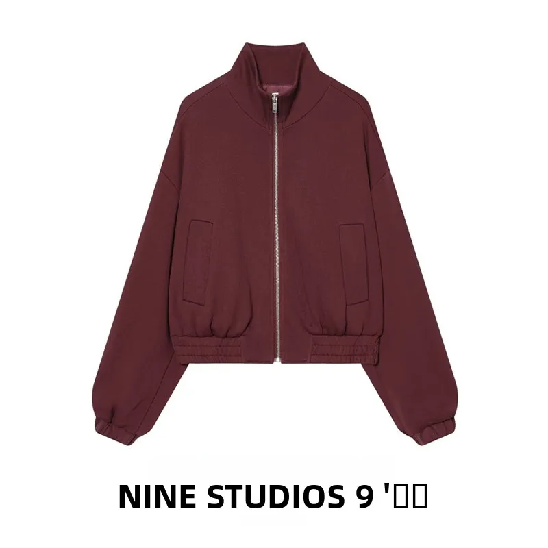 Женская куртка NINE ZAR с высоким воротником, длинными рукавами, металлической молнией, эластичным низом, короткое пальто в европейском стиле, летняя модная женская верхняя одежда
Женская куртка NINE ZAR с высоким воротником, длинными рукавами, металлической молнией, эластичным низом, короткое пальто в европейском стиле, летняя модная женская верхняя одежда