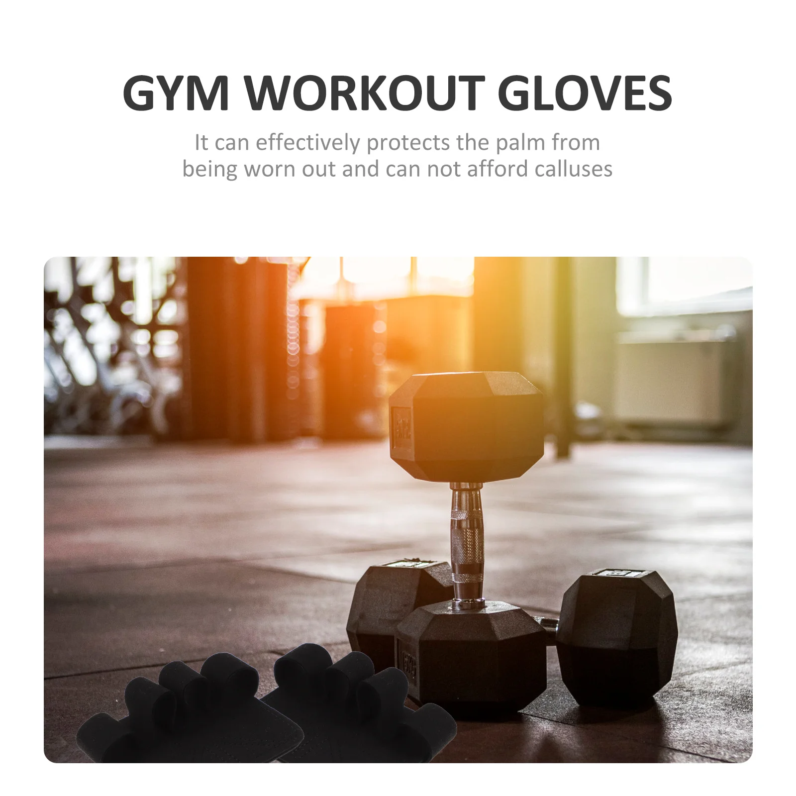 1 Pair Weight Lifting Gloves Non-Slip Palm Protectors For Workout Fitness Gym Training Lightweight Durable Lifting Grips
1 Pair Weight Lifting Gloves Non-Slip Palm Protectors For Workout Fitness Gym Training Lightweight Durable Lifting Grips