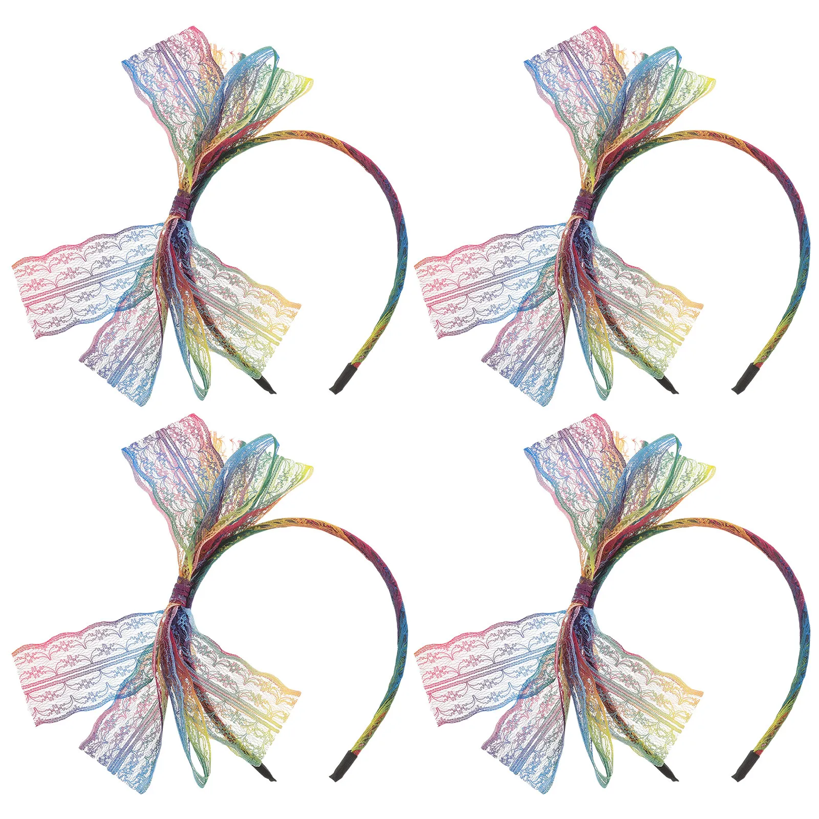 4Pcs Lace Headbands for Women Neon Retro 80S Big Bowknot Hair Hoops Vintage Lace Ribbon Hairbands Party Accessories
4Pcs Lace Headbands for Women Neon Retro 80S Big Bowknot Hair Hoops Vintage Lace Ribbon Hairbands Party Accessories