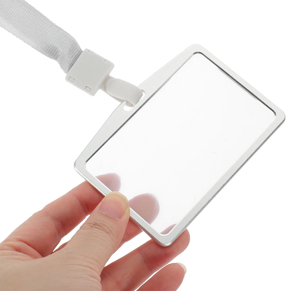 2 set Office Id Holder Aluminium Alloy Badge Holder For Employee Staff Security Student Id Card Protector Sleeve Lightweight
2 set Office Id Holder Aluminium Alloy Badge Holder For Employee Staff Security Student Id Card Protector Sleeve Lightweight