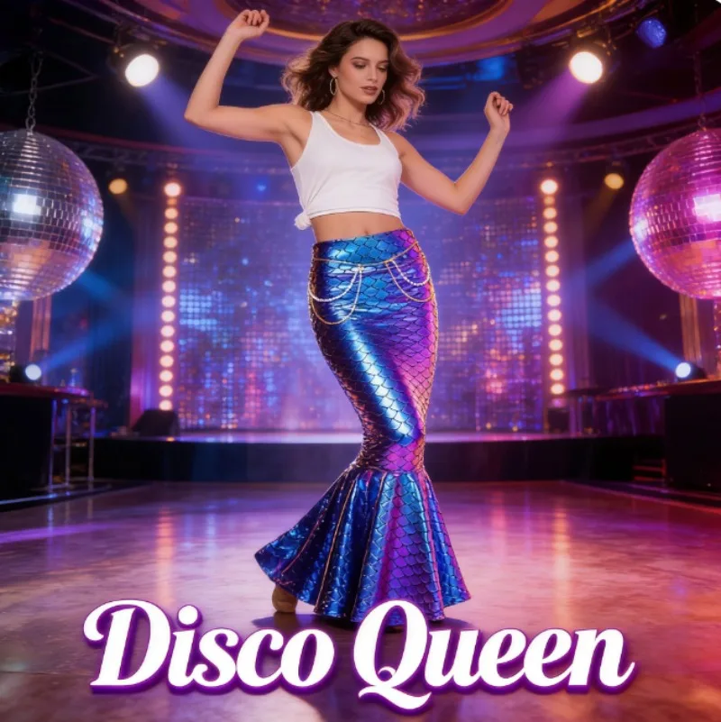 Mermaid Princess Long Dress – New Hot Sale Bodycon Pencil Skirt Cosplay Outfit for Women Girls
Mermaid Princess Long Dress – New Hot Sale Bodycon Pencil Skirt Cosplay Outfit for Women Girls