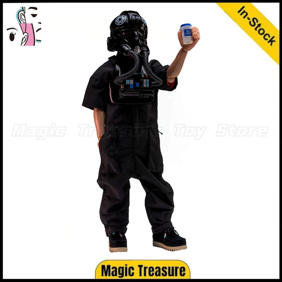 【In Stock】Original Trickyman12 STOPWARS Pt 14 TIE TROOPER 1/6 Action Figure Toys Ornaments Gifts
【In Stock】Original Trickyman12 STOPWARS Pt 14 TIE TROOPER 1/6 Action Figure Toys Ornaments Gifts