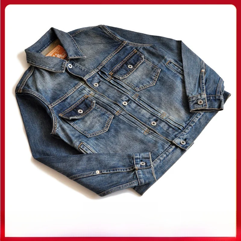 Retro Cotton Workwear Jaet for Men Vintage Waed Denim Jaet Spring Autumn Youth Trendy Outerwear Long Sve Button Closure
Retro Cotton Workwear Jaet for Men Vintage Waed Denim Jaet Spring Autumn Youth Trendy Outerwear Long Sve Button Closure