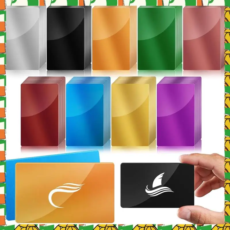 Профессиональный инструмент, 180 шт., заготовки для гравировки металла, красочный алюминиевый лист, лазерная гравировка, гравировка визитных карточек, подарочные карты «сделай сам»
Профессиональный инструмент, 180 шт., заготовки для гравировки металла, красочный алюминиевый лист, лазерная гравировка, гравировка визитных карточек, подарочные карты «сделай сам»