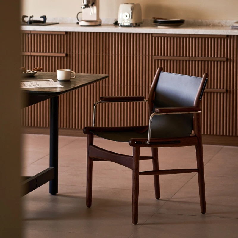 Solid wood dining chair art simple modern decoration home retro backrest leisure chair
Solid wood dining chair art simple modern decoration home retro backrest leisure chair