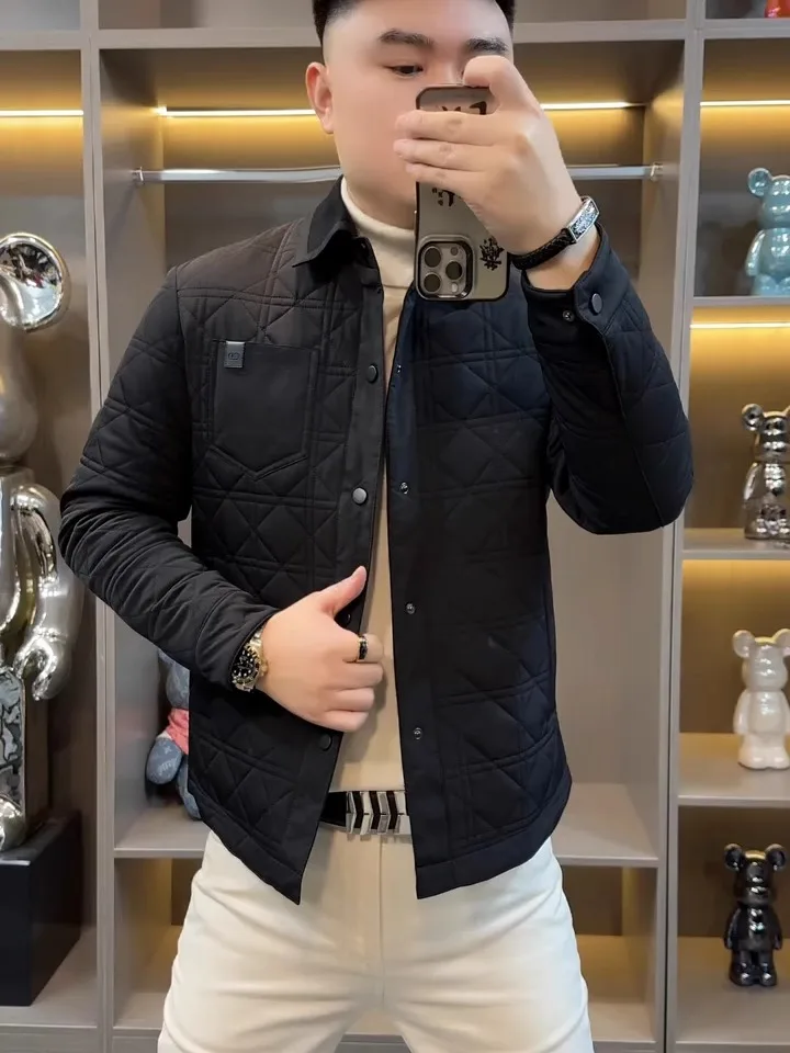 Men's Comfortable Goose down Jaet ER97 Autumn Winter New Sle Flip Collar Busin Faion Trendy Stand Fit Long Sve
Men's Comfortable Goose down Jaet ER97 Autumn Winter New Sle Flip Collar Busin Faion Trendy Stand Fit Long Sve