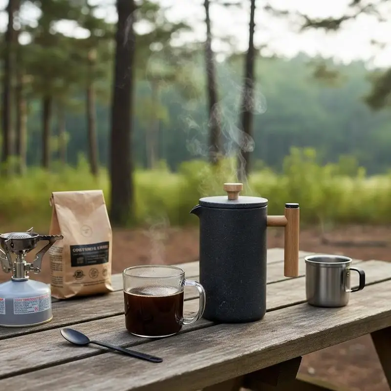 Insulated Coffee Brewer 34 Ounce 1 Liter For Home Kitchen Camping Travel, Double Wall Construction High Capacity Dual Filtration System Matte Black Finish
Insulated Coffee Brewer 34 Ounce 1 Liter For Home Kitchen Camping Travel, Double Wall Construction High Capacity Dual Filtration System Matte Black Finish