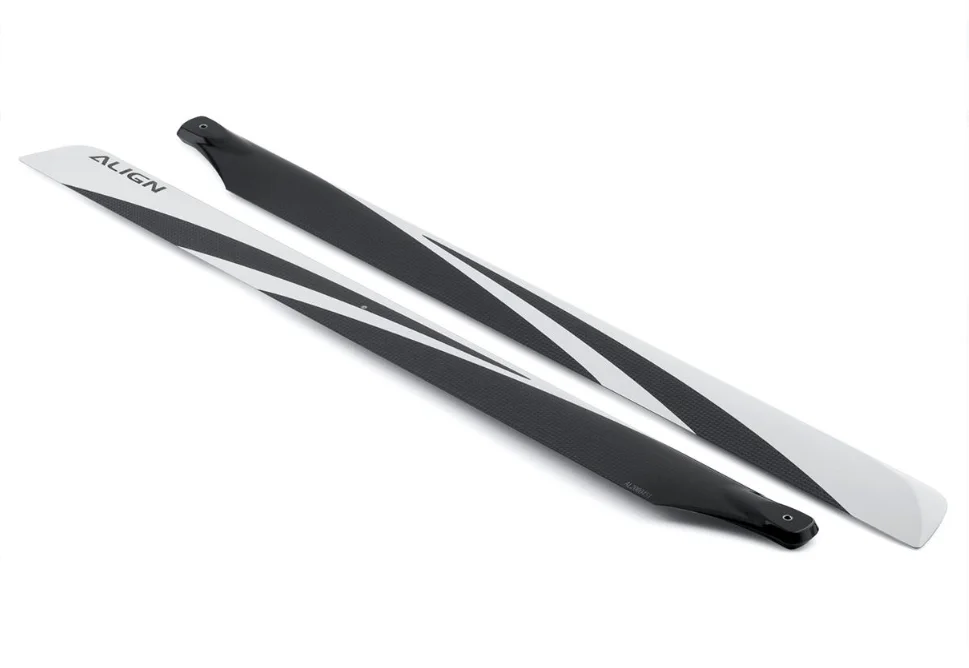 Align 650mm Carbon Fiber Blades (White)
Align 650mm Carbon Fiber Blades (White)