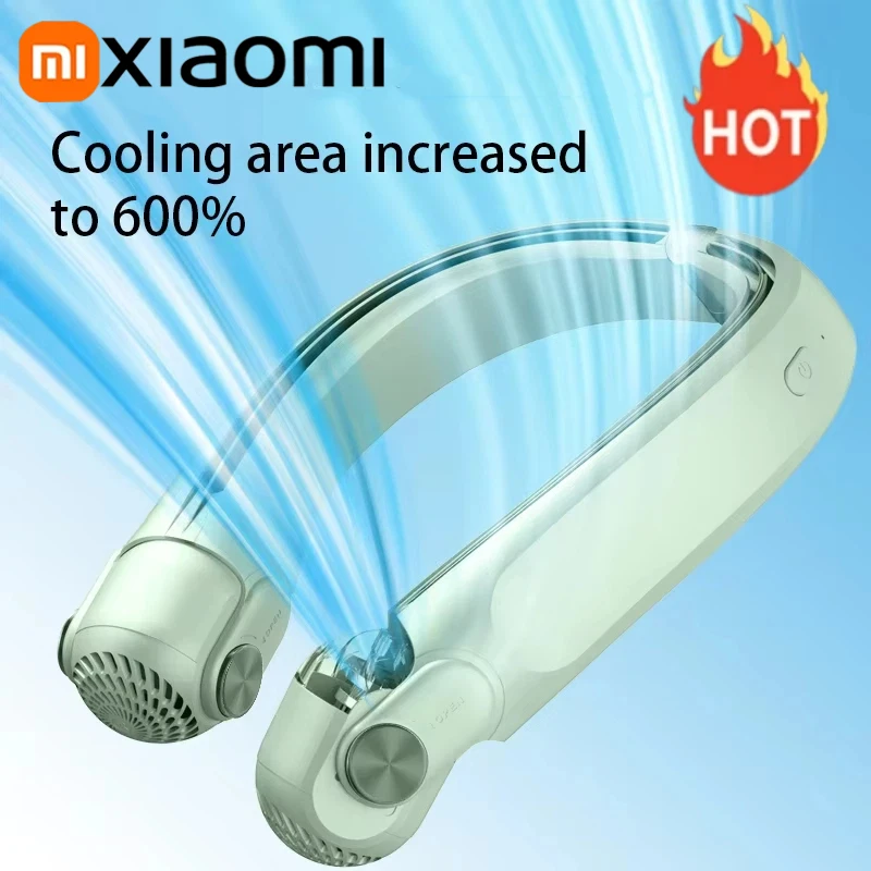 Xiaomi Electric Hanging Neck Fan Portable Bladeless Mini Rechargeable Mute LED Digital Display Air Cooler For Outdoor
Xiaomi Electric Hanging Neck Fan Portable Bladeless Mini Rechargeable Mute LED Digital Display Air Cooler For Outdoor