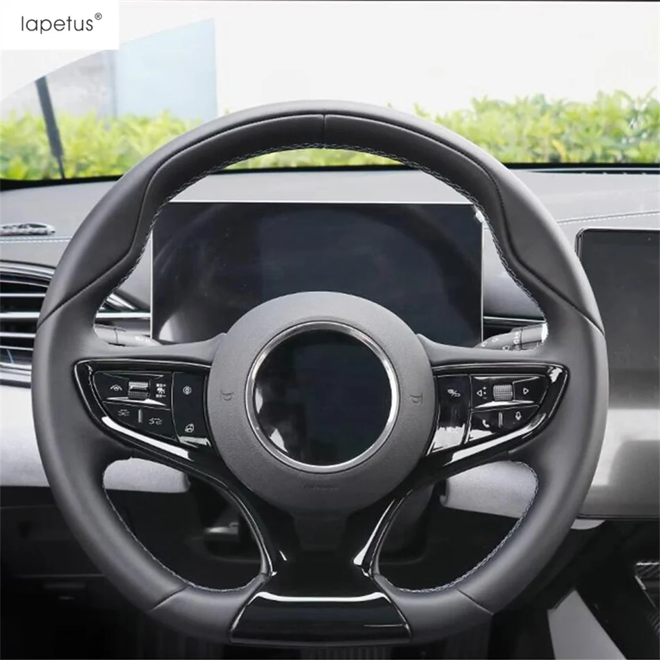 Car Steering Wheel Frame Decoration Cover Trim For BYD Seal EV 2022 - 2025 Black / Carbon Fiber / Wood Grain Look Accessories
Car Steering Wheel Frame Decoration Cover Trim For BYD Seal EV 2022 - 2025 Black / Carbon Fiber / Wood Grain Look Accessories