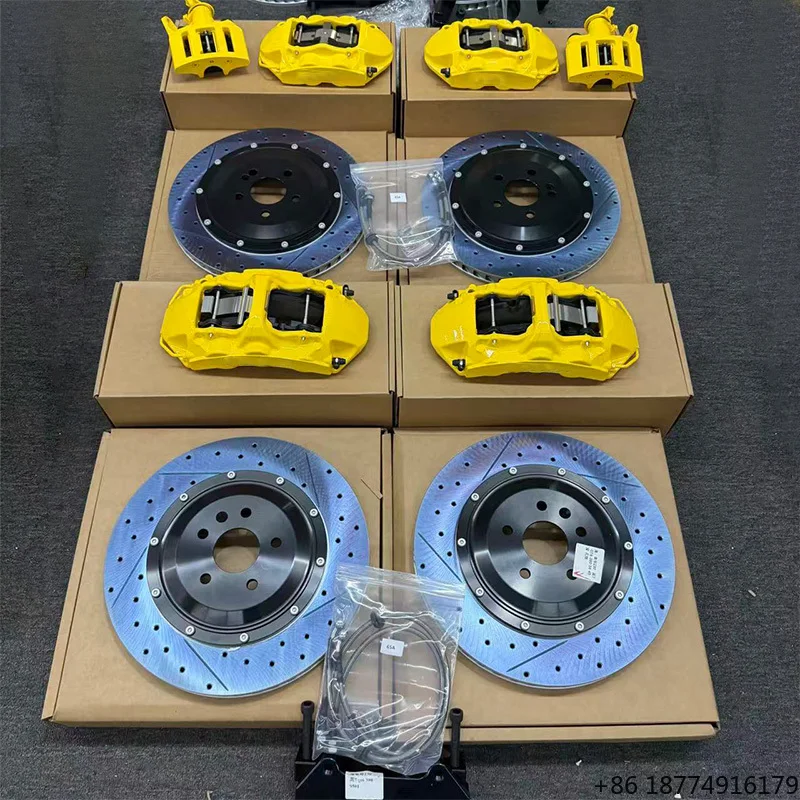GT6 GT4 Handbrake Dual Caliper Kit with Drilled Slotted 380mm Brake Discs for Touareg
GT6 GT4 Handbrake Dual Caliper Kit with Drilled Slotted 380mm Brake Discs for Touareg