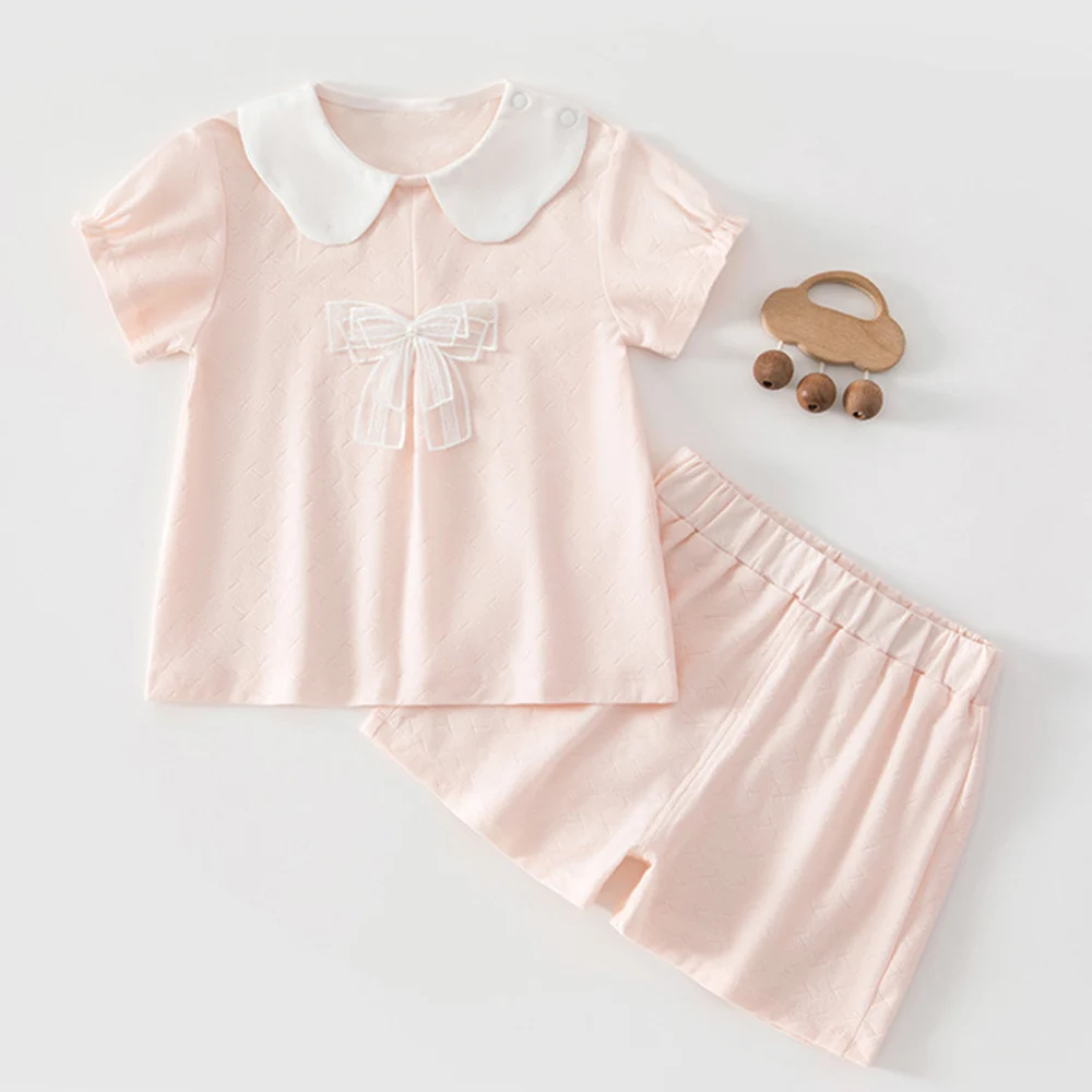 Baby Clothes Sets Summer Combed Cotton Solid Color Collar Short Sleeve Shirts Shorts 2 Pieces Infant Girls Outfits
Baby Clothes Sets Summer Combed Cotton Solid Color Collar Short Sleeve Shirts Shorts 2 Pieces Infant Girls Outfits