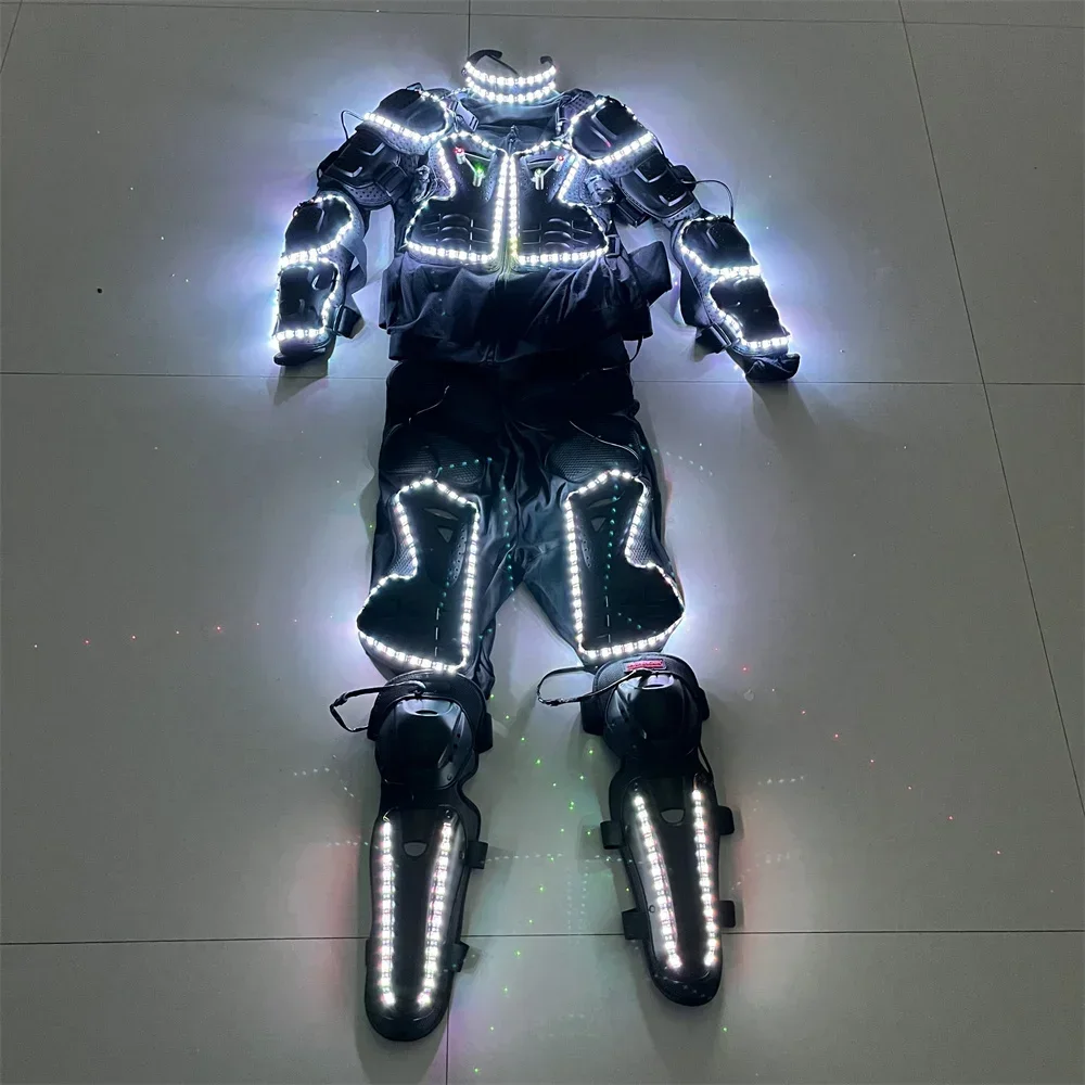 Зеленый красный лазер RGB светодиодный робот бронированные костюмы DJ сценическое шоу яркая одежда балетные перчатки очки
Зеленый красный лазер RGB светодиодный робот бронированные костюмы DJ сценическое шоу яркая одежда балетные перчатки очки