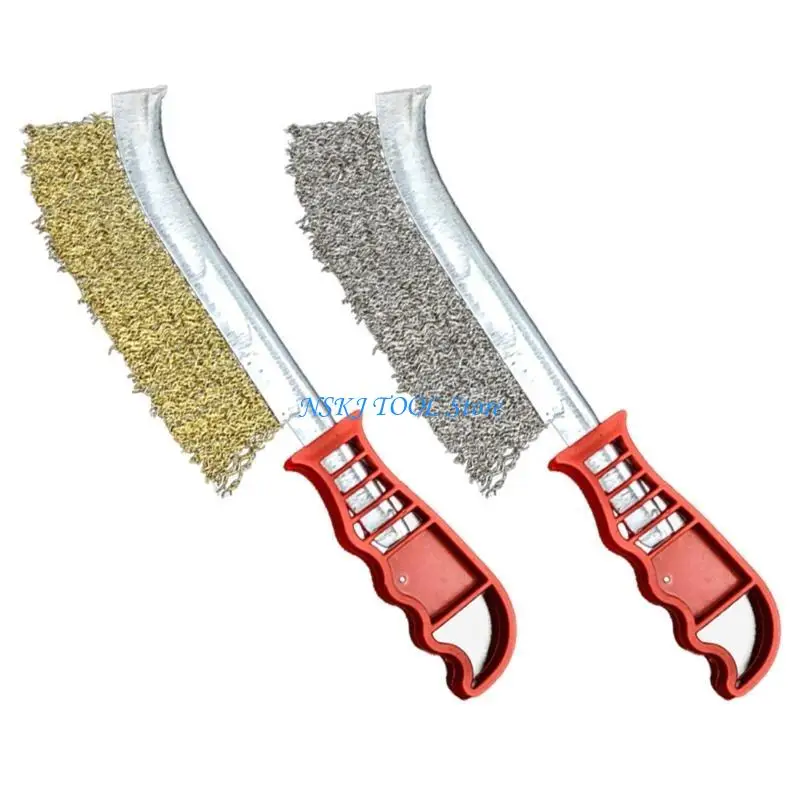 L8RC Multipurpose Tool Wire Brush Handheld BBQ Steel Metal Rust Removal Clean Brush
L8RC Multipurpose Tool Wire Brush Handheld BBQ Steel Metal Rust Removal Clean Brush
