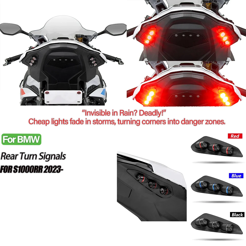 S1000RR New Motorcycle Accessories Left and Right Tail Light LED Rear Brake Lamp Stop Brake Light Lamp For BMW S1000RR 2023 -
S1000RR New Motorcycle Accessories Left and Right Tail Light LED Rear Brake Lamp Stop Brake Light Lamp For BMW S1000RR 2023 -