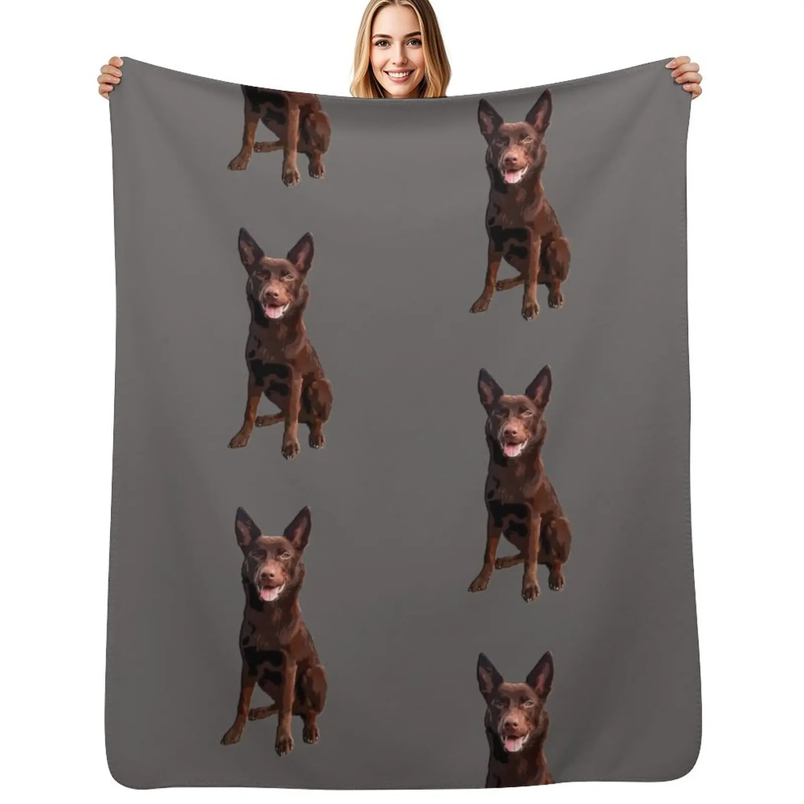 Kelpie - Australian Kelpie Throw Blanket Anti Shedding Soft Fuzzy Blanket for Home
Kelpie - Australian Kelpie Throw Blanket Anti Shedding Soft Fuzzy Blanket for Home