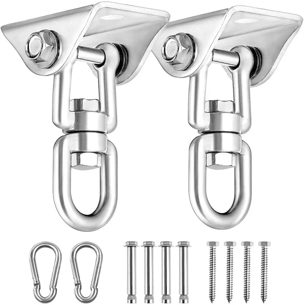 Инновационная емкость 1100 фунтов, 2 шт., сверхмощные поворотные вешалки из нержавеющей стали 304 и карабины для бетонных деревянных наборов Tra
Инновационная емкость 1100 фунтов, 2 шт., сверхмощные поворотные вешалки из нержавеющей стали 304 и карабины для бетонных деревянных наборов Tra