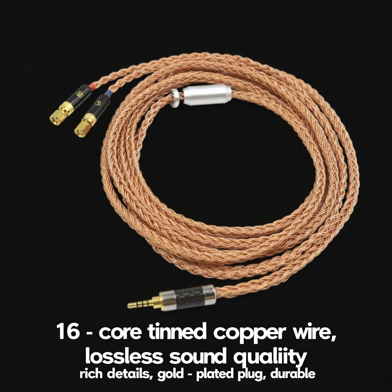 16 Core Copper Headphone Upgrade Replace Cable For (Screw) Hifiman HE6 HE5 HE400 HE500 HE600 HE300
16 Core Copper Headphone Upgrade Replace Cable For (Screw) Hifiman HE6 HE5 HE400 HE500 HE600 HE300