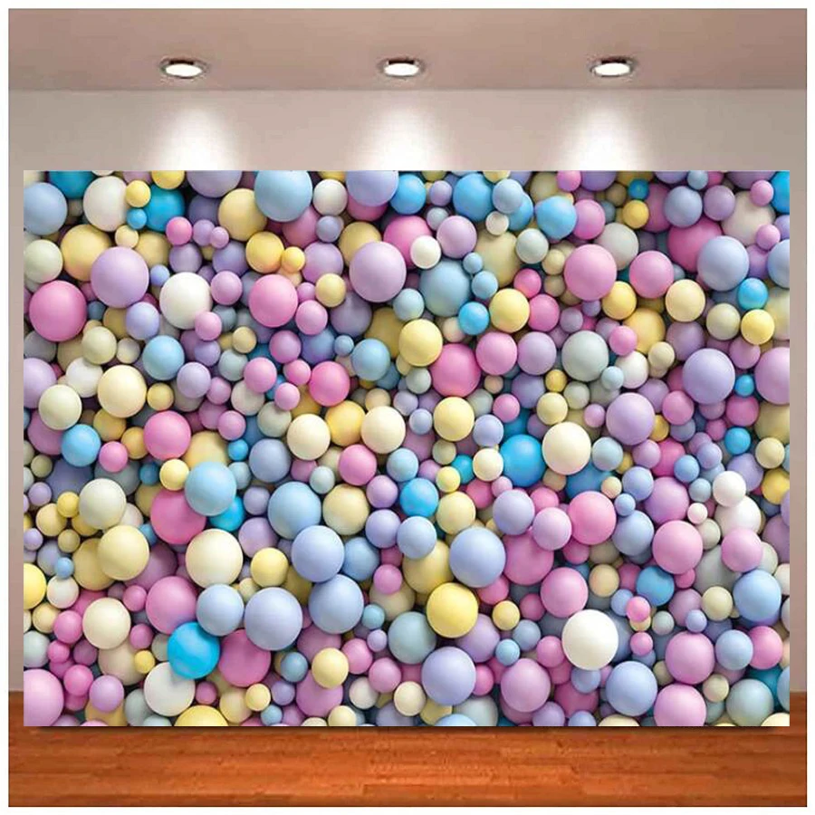 Photography Backdrop Colorful Balloons1st Birthday Party Cake Smash Baby Girl Shower Portrait Photo Background Studio
Photography Backdrop Colorful Balloons1st Birthday Party Cake Smash Baby Girl Shower Portrait Photo Background Studio