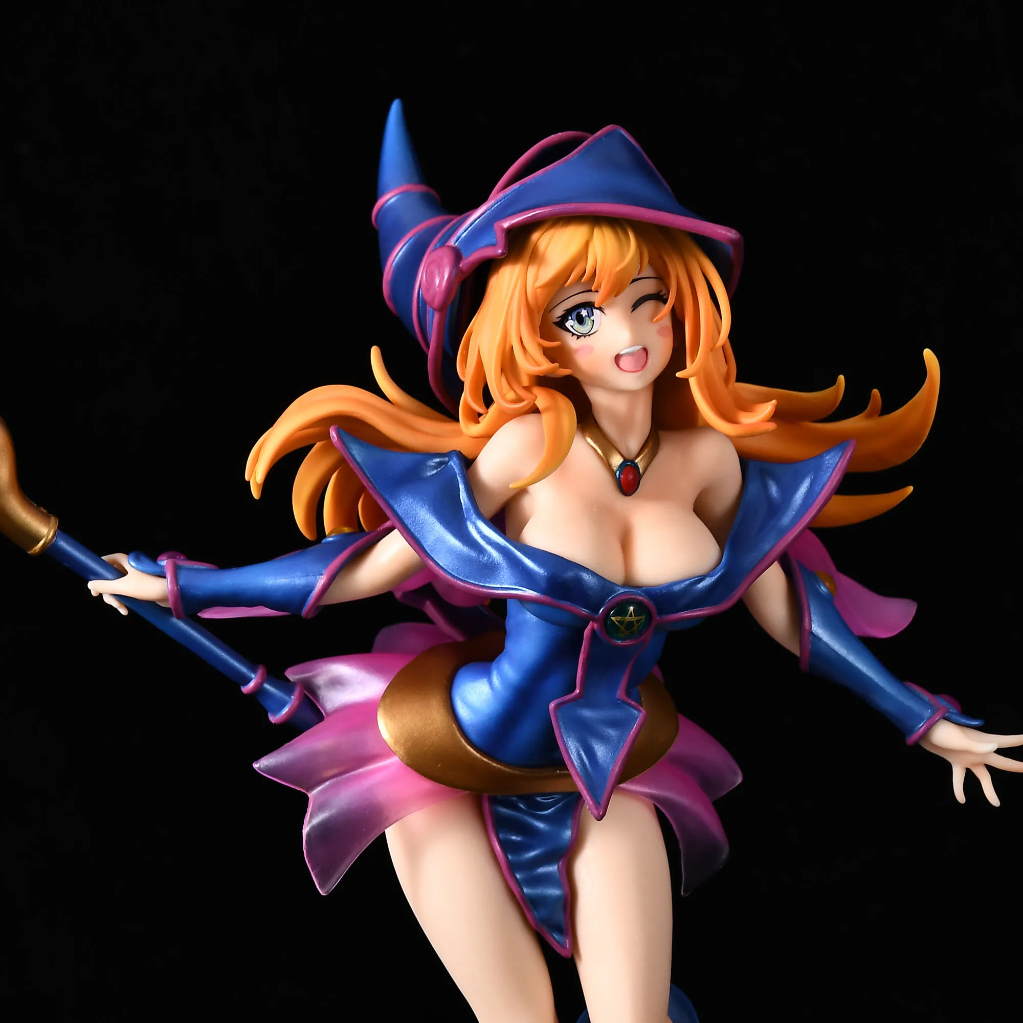 Yu-Gi-Oh! Duel Monsters Ryuukishi Black Magician Girl Art Works Monsters Anime Figures Pvc Action Figure Toy Game Model Doll
Yu-Gi-Oh! Duel Monsters Ryuukishi Black Magician Girl Art Works Monsters Anime Figures Pvc Action Figure Toy Game Model Doll