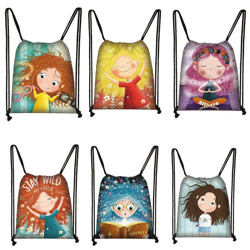 Cartoon Girls Design Backpack Girl Drawstring Bag Girls Storage Shoulder Bag Teenager School Backpack Shoes Holder
Cartoon Girls Design Backpack Girl Drawstring Bag Girls Storage Shoulder Bag Teenager School Backpack Shoes Holder