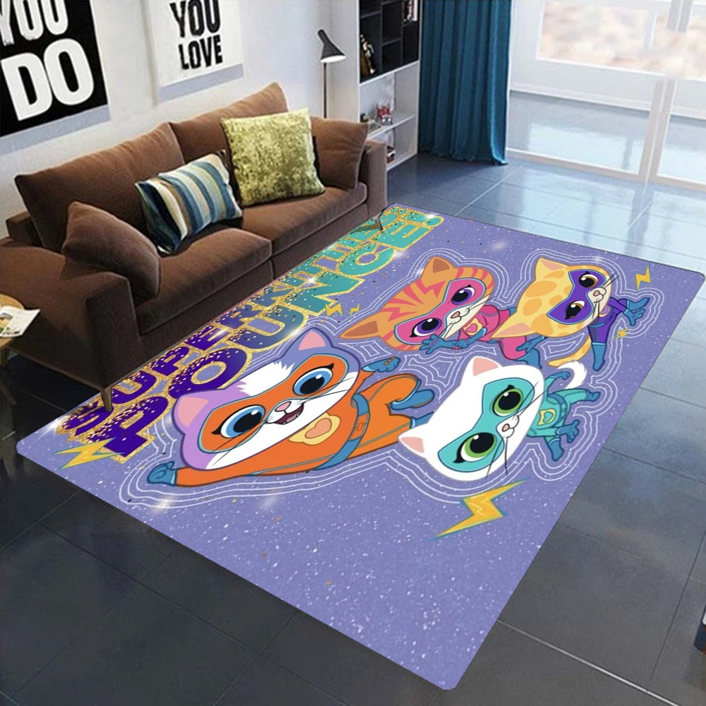 MINISO Disney Superkitties Children's Bedroom Decorative Carpet Cute cat living room bedroom game crawling mat washable carpet
MINISO Disney Superkitties Children's Bedroom Decorative Carpet Cute cat living room bedroom game crawling mat washable carpet