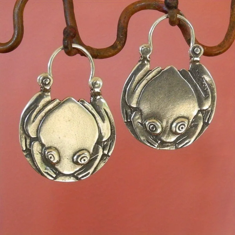 Vintage Silver Color Metal Carving Pattern Dangle Earrings for Women Ethnic Originality Personality Earrings Jewelry
Vintage Silver Color Metal Carving Pattern Dangle Earrings for Women Ethnic Originality Personality Earrings Jewelry