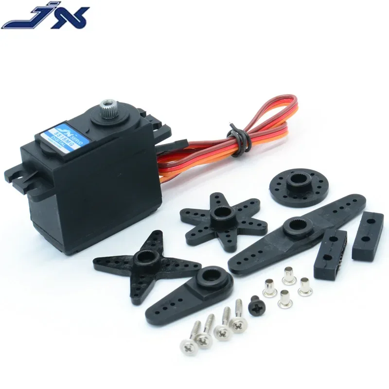 JX Servo PS-5515MG 15KG High Precision Steering Metal Gear Analog Standard Servo For 1:8/1:10 RC Car Airplane Parts
JX Servo PS-5515MG 15KG High Precision Steering Metal Gear Analog Standard Servo For 1:8/1:10 RC Car Airplane Parts