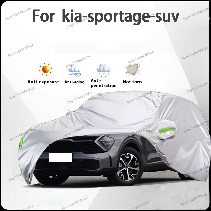 For Kia Sportage Fit Car Cover - Waterproof, Dustproof, Sunshade (UV), Snowproof | Silve Full Cover with All-Day Protection
For Kia Sportage Fit Car Cover - Waterproof, Dustproof, Sunshade (UV), Snowproof | Silve Full Cover with All-Day Protection