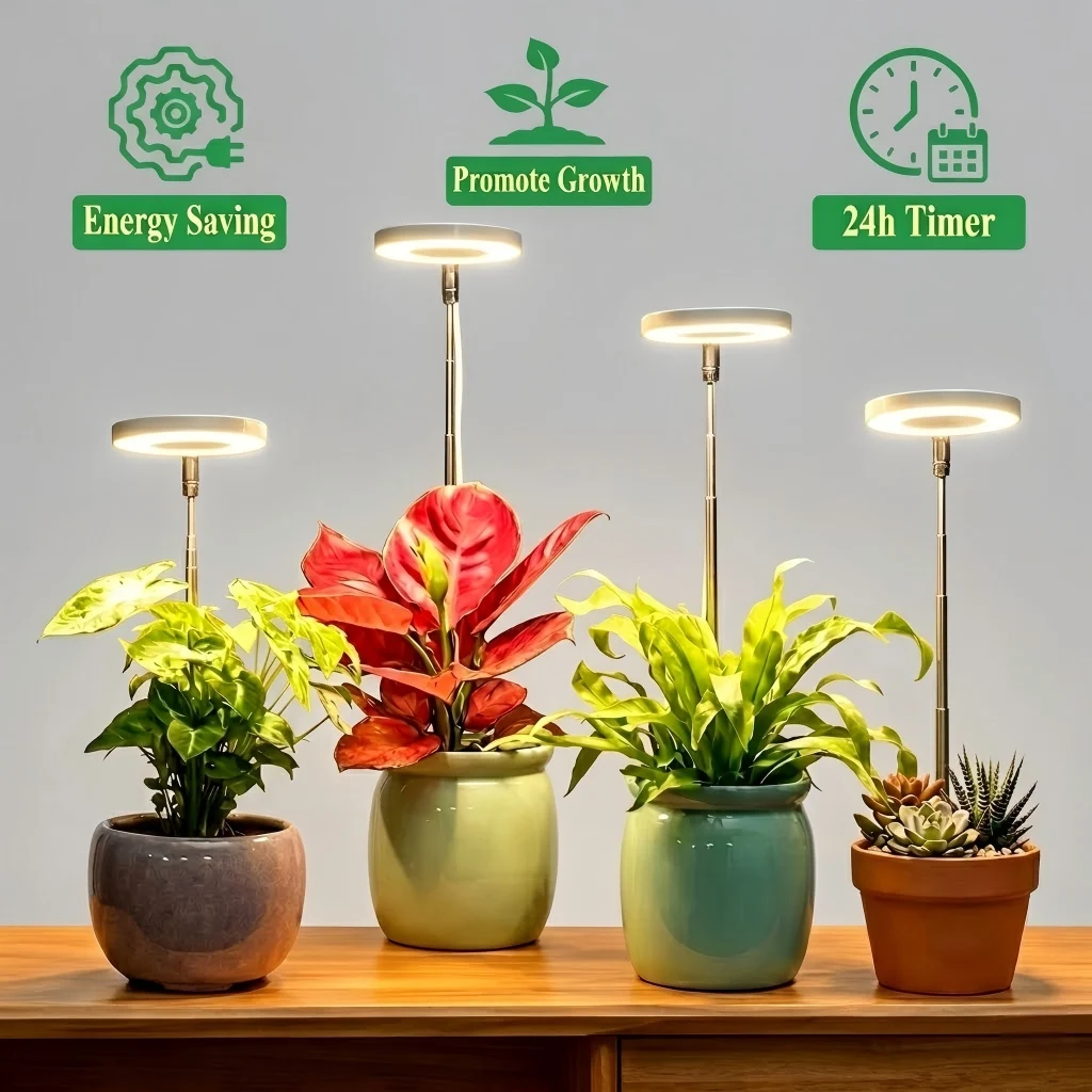 LED Grow Light Warm Light Plant Lamp Adjustable Dimmable Growing Lights With Auto Timer For Indoor Hydroponics
LED Grow Light Warm Light Plant Lamp Adjustable Dimmable Growing Lights With Auto Timer For Indoor Hydroponics