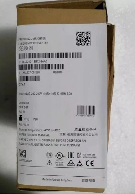 Brand New Original 6SL3210-1SB12-3UA0 6SL3210-1SB12-3AA0 6SL3 210-1SB12-3UA0 6SL3 210-1SB12-3AA0 Fast Delivey
Brand New Original 6SL3210-1SB12-3UA0 6SL3210-1SB12-3AA0 6SL3 210-1SB12-3UA0 6SL3 210-1SB12-3AA0 Fast Delivey