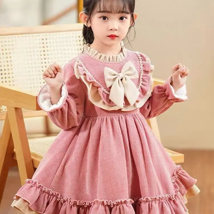 Платье с длинными рукавами для девочек, милое платье принцессы Лолиты, осенне-зимняя модная юбка-пачка, детская юбка для дня рождения, рождественская одежда
Платье с длинными рукавами для девочек, милое платье принцессы Лолиты, осенне-зимняя модная юбка-пачка, детская юбка для дня рождения, рождественская одежда