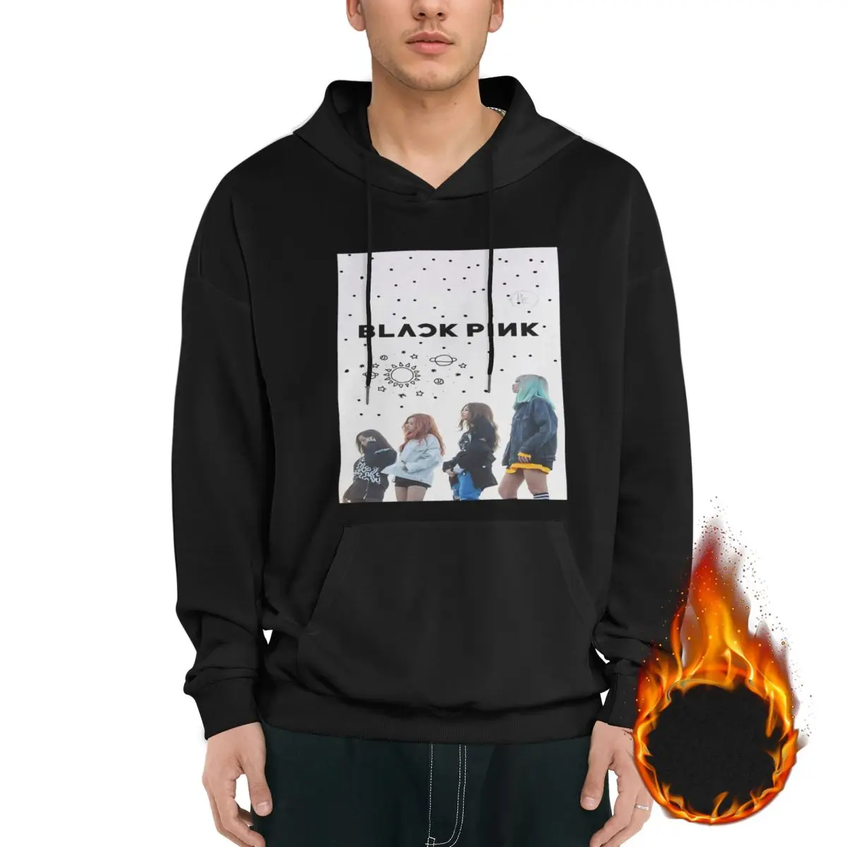 Like Black Love Pink Men's Fleece-Lined Hoodie - Warm and Comfortable Pullover Sweatshirt for Casual and Outdoor Wear
Like Black Love Pink Men's Fleece-Lined Hoodie - Warm and Comfortable Pullover Sweatshirt for Casual and Outdoor Wear
